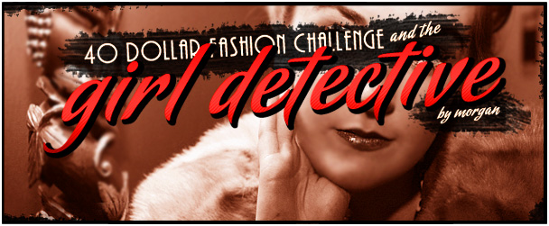 the $40 fashion spread: girl detective