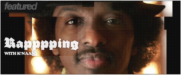 Rapping with K’Naan