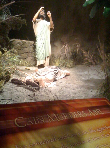 Cain murders Abel