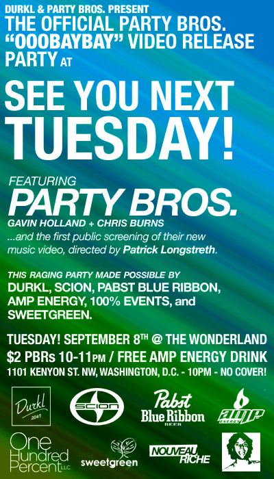 Party Bros. Video Premiere Party!