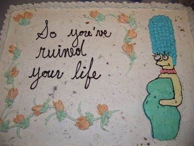 Erin K . ow . marge simpson baby shower (story)