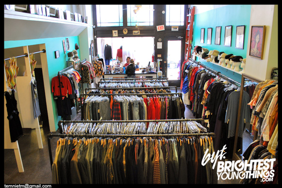 meeps racks of clothes